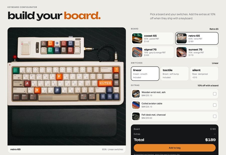 Lowkey desktop: keyboard configurator